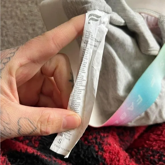 Fabletics small PRIDE sports bra - Picture 3 of 3